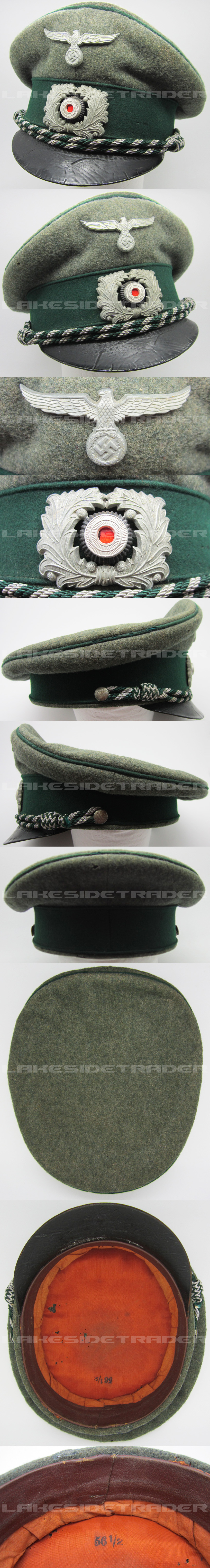 Customs Officers Visor Cap