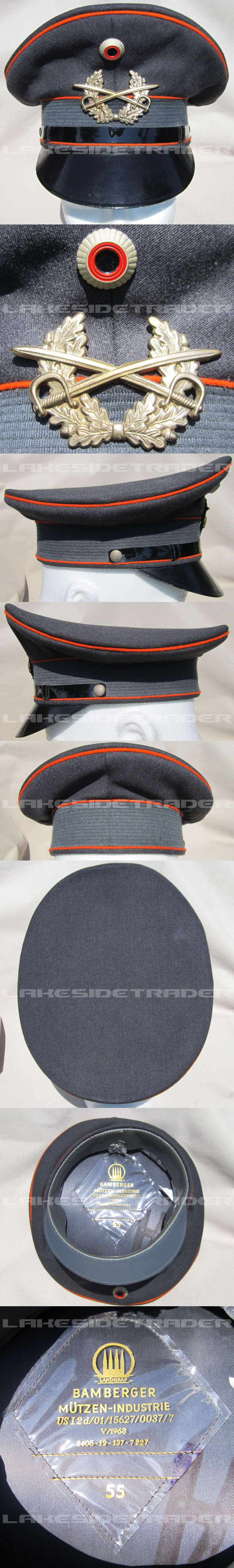 West German Visor Cap 1968