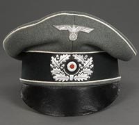 An Infantry Officer’s “Crusher” Style Visor