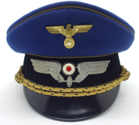 Railway Generals Visor Cap by C. Louis Weber