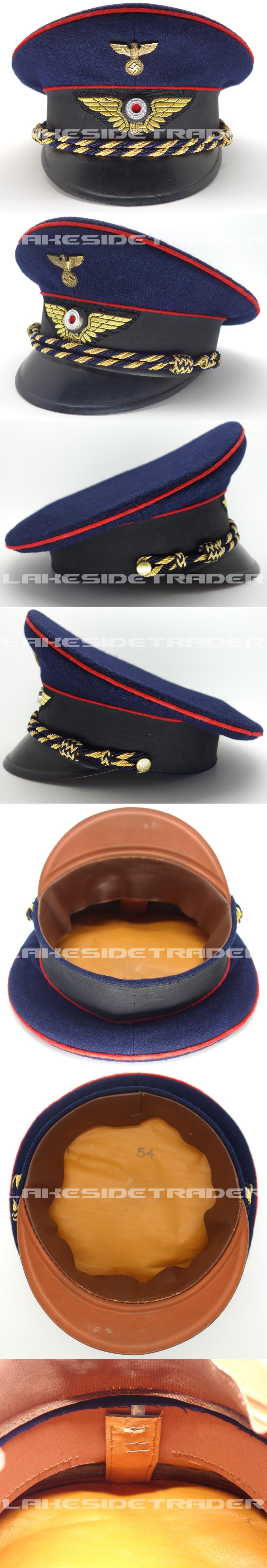 Railway Officials Visor Cap