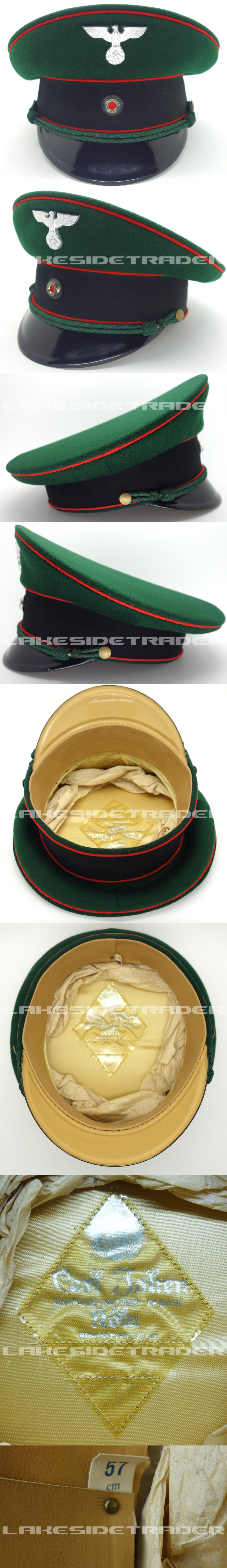 Justice Official Visor Cap by Carl Isken