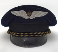 Civilian Pilot Visor Cap