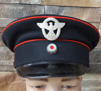 Transitional (Kaiserreich to Weimar) Fireman's cap