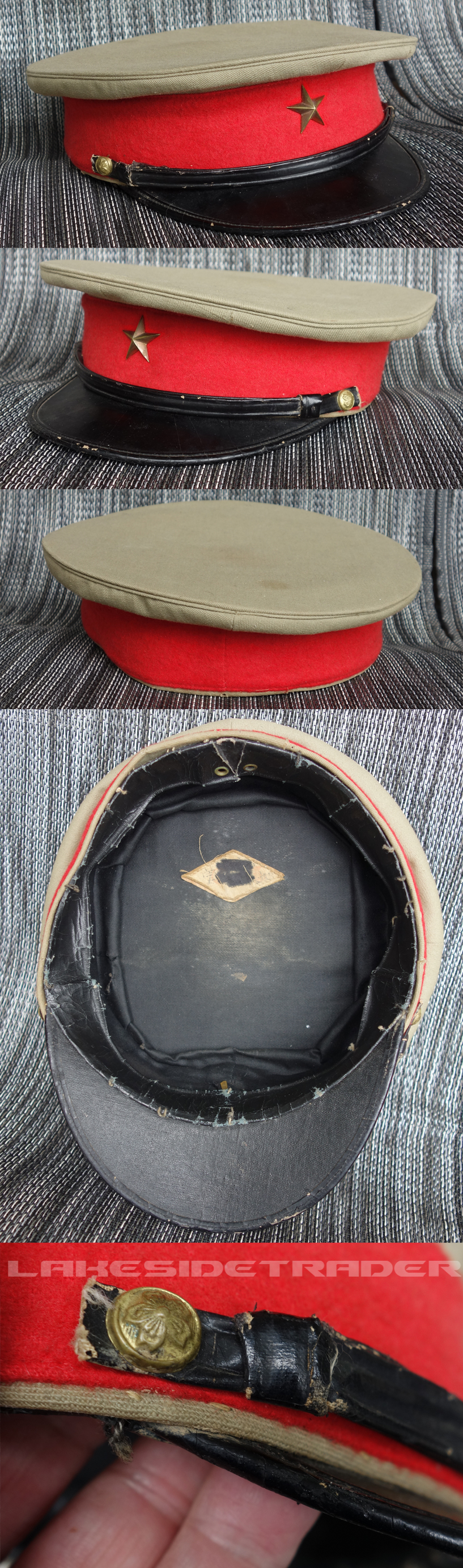 Imperial Japanese M38 Army Visor