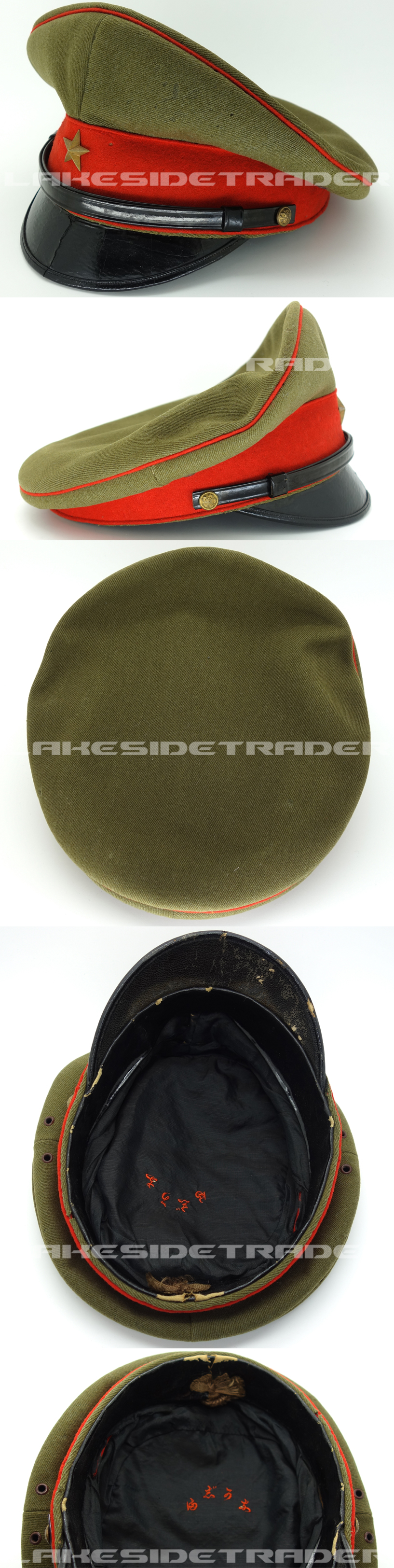 Imperial Japanese Army Officer’s M38 Visor Cap