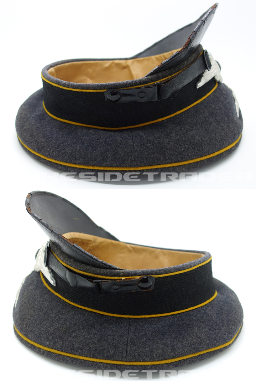 Luftwaffe EM/NCO Flight Visor Cap by Carl Halfar