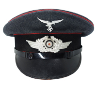 Luftwaffe EM/NCO Flak Visor Cap by Hoffmann 1937
