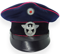 Fire Police EM/NCO Visor Cap
