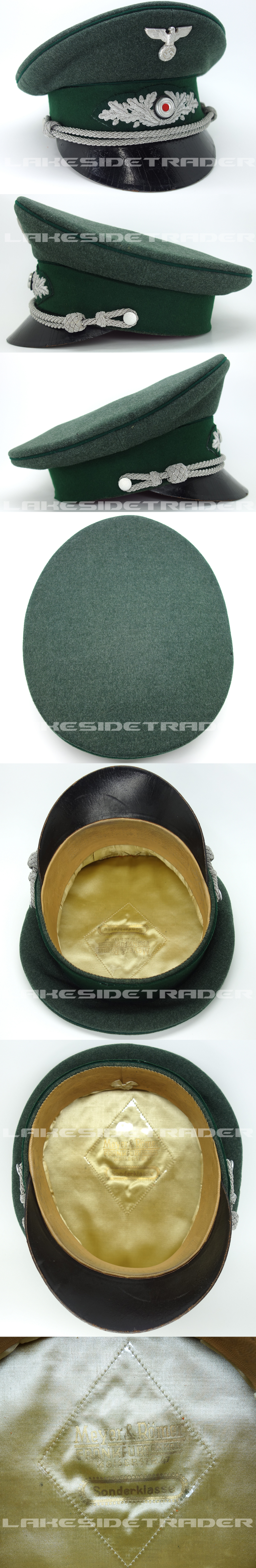 Forestry Officer’s Visor Cap by Meyer & Römer